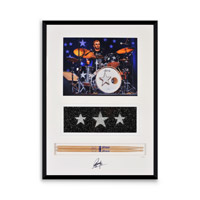 Ringo Starr Limited Edition Collectible Framed Art, Swarovski Crystal
