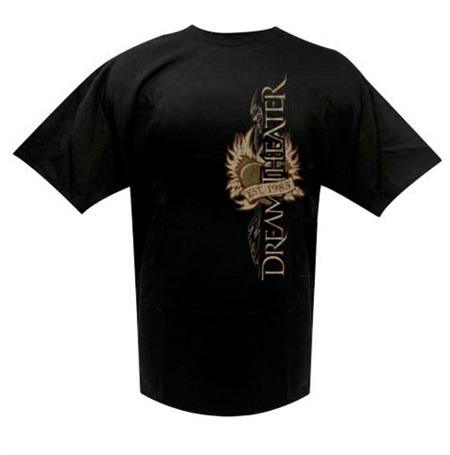 View Larger Dream Theater Tattoo Tee This Dream Theater tee has the 