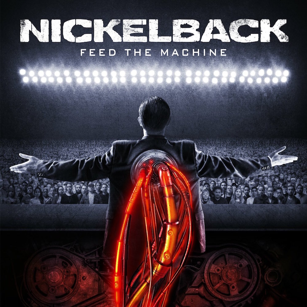 Okładka albumu Nickelback „Feed The Machine”